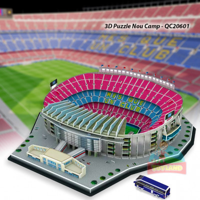 3D Puzzle Nou Camp : QC20601